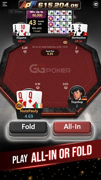 Взломанная GGPoker UK — Real Online Poker (Покер Великобритания)  [МОД Меню] — полная версия apk на Андроид screen 5