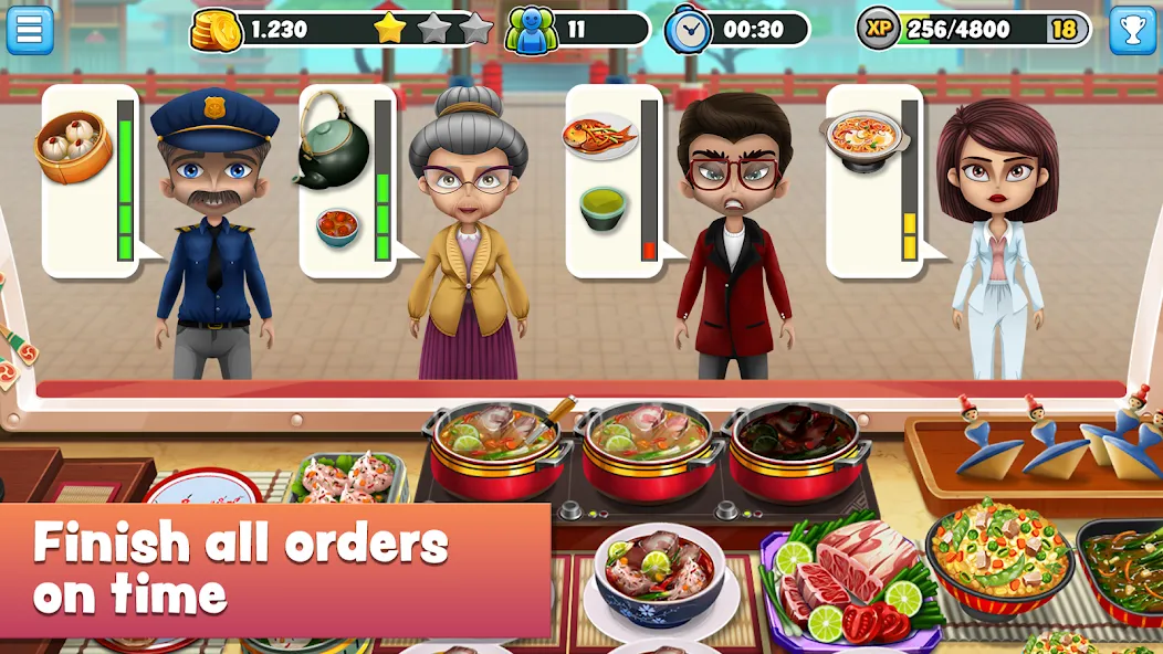 Скачать взломанную Food Truck Chef™ Cooking Games (Фуд Трак Шеф)  [МОД Меню] — полная версия apk на Андроид screen 2