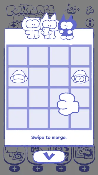 Взломанная PURPLACE Merge Puzzle (Парплейс Мрдж Паззл)  [МОД Mega Pack] — последняя версия apk на Андроид screen 2