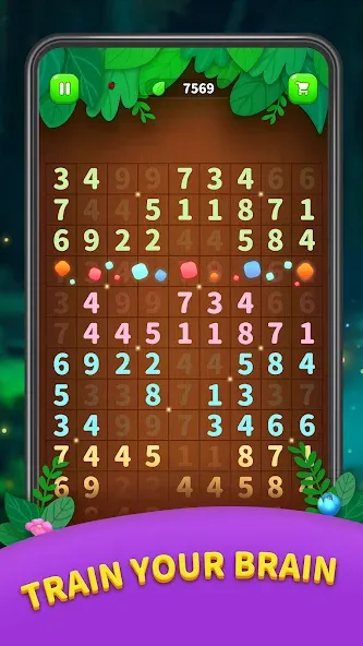 Взломанная Number Match — Ten Pair Puzzle (Намбер Матч)  [МОД Все открыто] — полная версия apk на Андроид screen 5