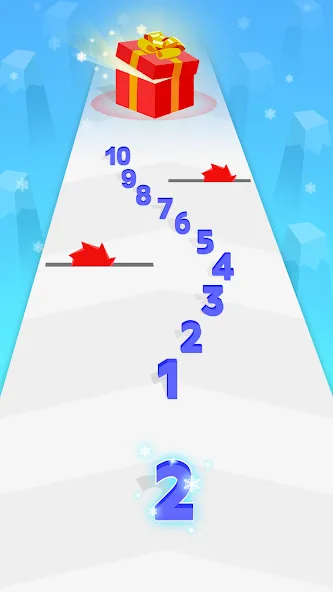 Взломанная Number Merge: Run Master 3D (Намбер Мердж)  [МОД Menu] — полная версия apk на Андроид screen 5