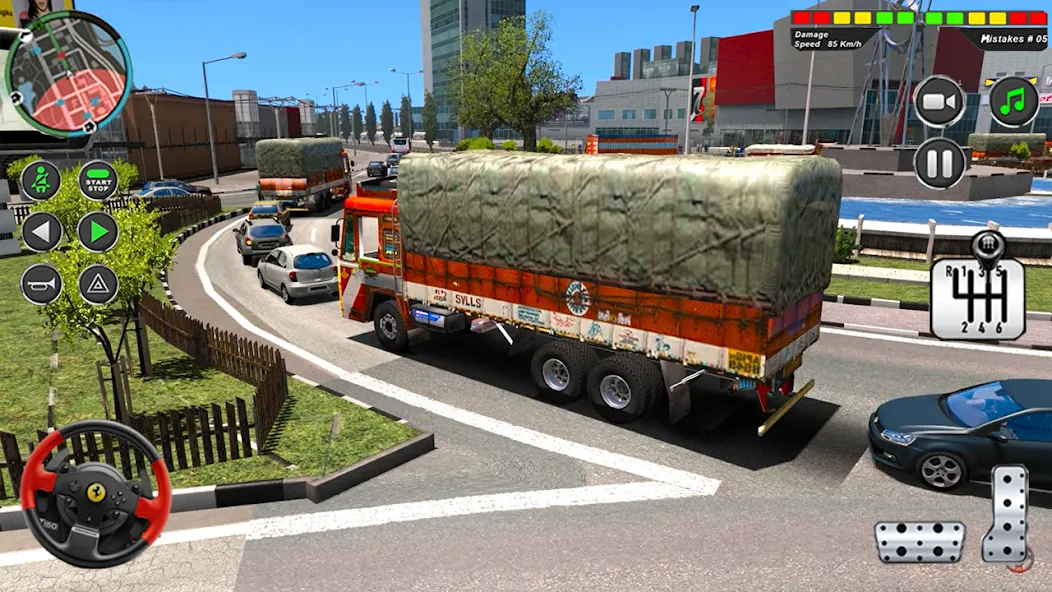 Взлом Indian Heavy Truck Delivery 3D  [МОД Unlocked] — полная версия apk на Андроид screen 4