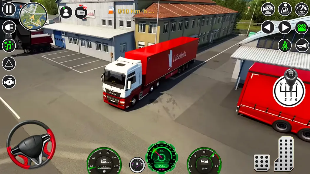 Взломанная American Cargo City Driving 3D  [МОД Mega Pack] — стабильная версия apk на Андроид screen 3