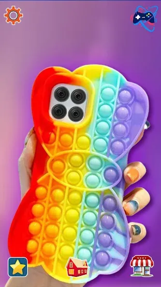 Скачать взломанную Pop it Fidget: ASMR Antistress (Поп ит Фиджет)  [МОД Меню] — полная версия apk на Андроид screen 3