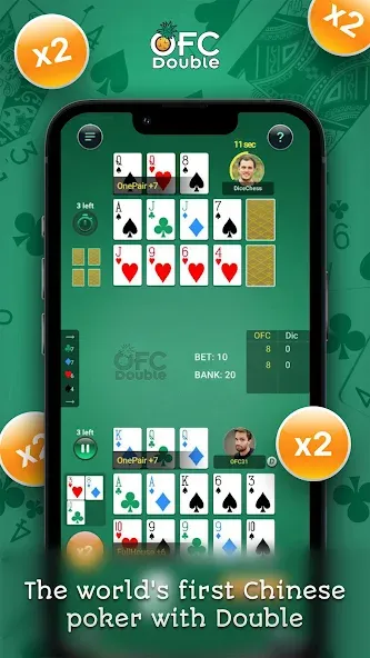 Взлом OFC Double (ОФК Дабл)  [МОД Бесконечные деньги] — стабильная версия apk на Андроид screen 1