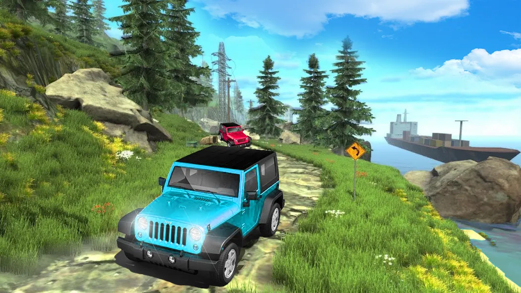 Скачать взломанную 4X4 Offroad SUV Driving Games  [МОД Много монет] — стабильная версия apk на Андроид screen 3