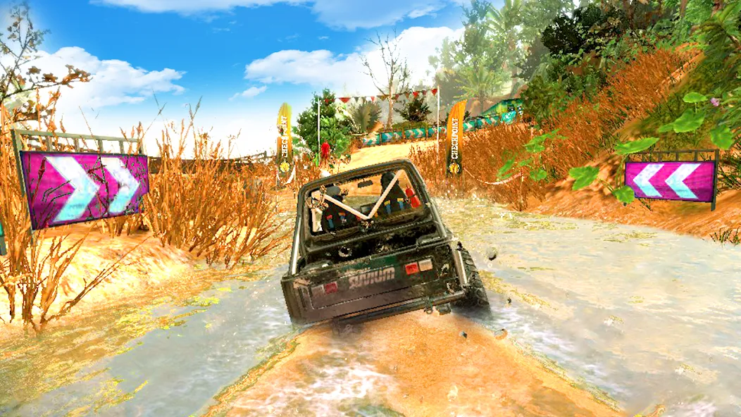 Скачать взломанную 4X4 Offroad SUV Driving Games  [МОД Много монет] — стабильная версия apk на Андроид screen 4