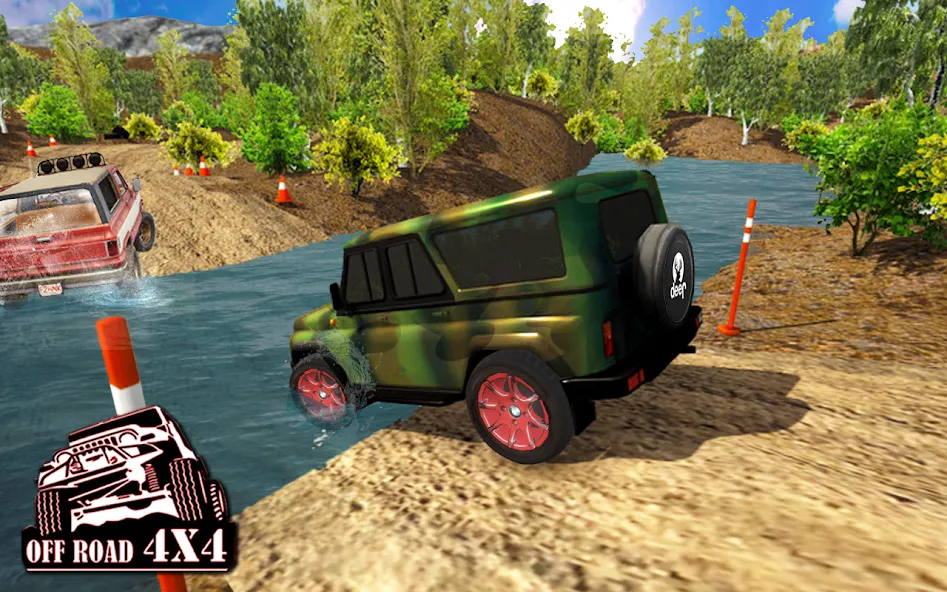 Взлом Offroad Jeep Racing Extreme  [МОД Menu] — стабильная версия apk на Андроид screen 3