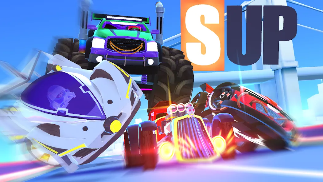 Взломанная SUP Multiplayer Racing Games (СУП Мультиплеер Рейсинг)  [МОД Меню] — стабильная версия apk на Андроид screen 5