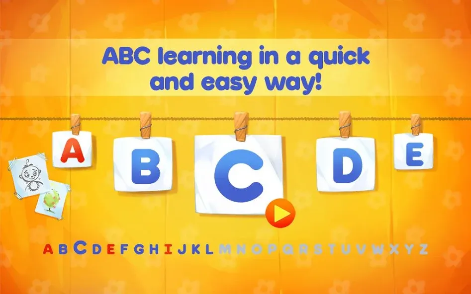 Взлом ABC Alphabet! ABCD games!  [МОД Все открыто] — полная версия apk на Андроид screen 1