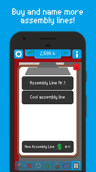 Скачать взломанную Assembly Line (Ассемблей Лайн)  [МОД Меню] — стабильная версия apk на Андроид screen 5