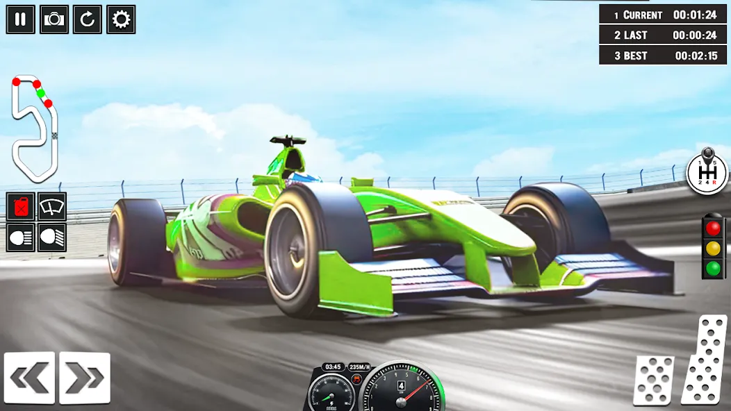 Скачать взломанную Formula Racing Car Racing Game  [МОД Много монет] — стабильная версия apk на Андроид screen 5