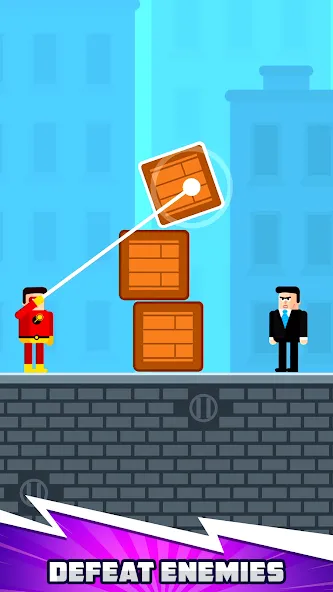 Скачать взлом The Superhero League (Зе Суперхиро Лигующ)  [МОД Unlimited Money] — последняя версия apk на Андроид screen 1