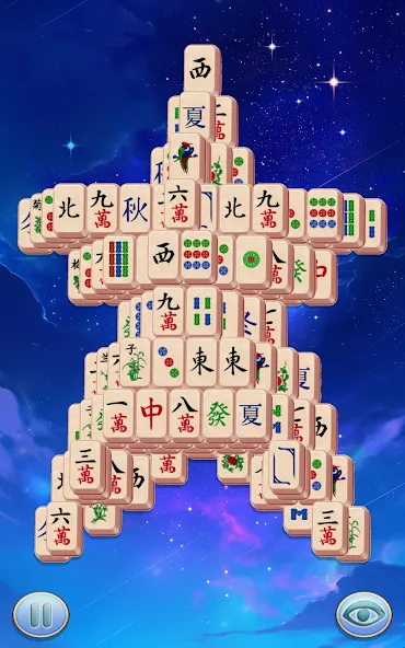 Скачать взломанную Mahjong 3  [МОД Mega Pack] — стабильная версия apk на Андроид screen 1