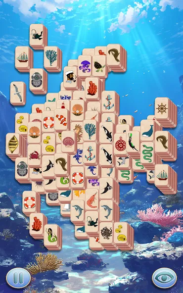 Скачать взломанную Mahjong 3  [МОД Mega Pack] — стабильная версия apk на Андроид screen 5