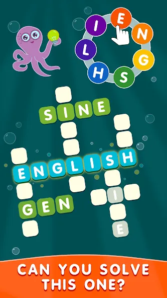 Скачать взлом Crossword out of the words  [МОД Меню] — полная версия apk на Андроид screen 3