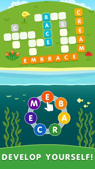 Скачать взлом Crossword out of the words  [МОД Меню] — полная версия apk на Андроид screen 5