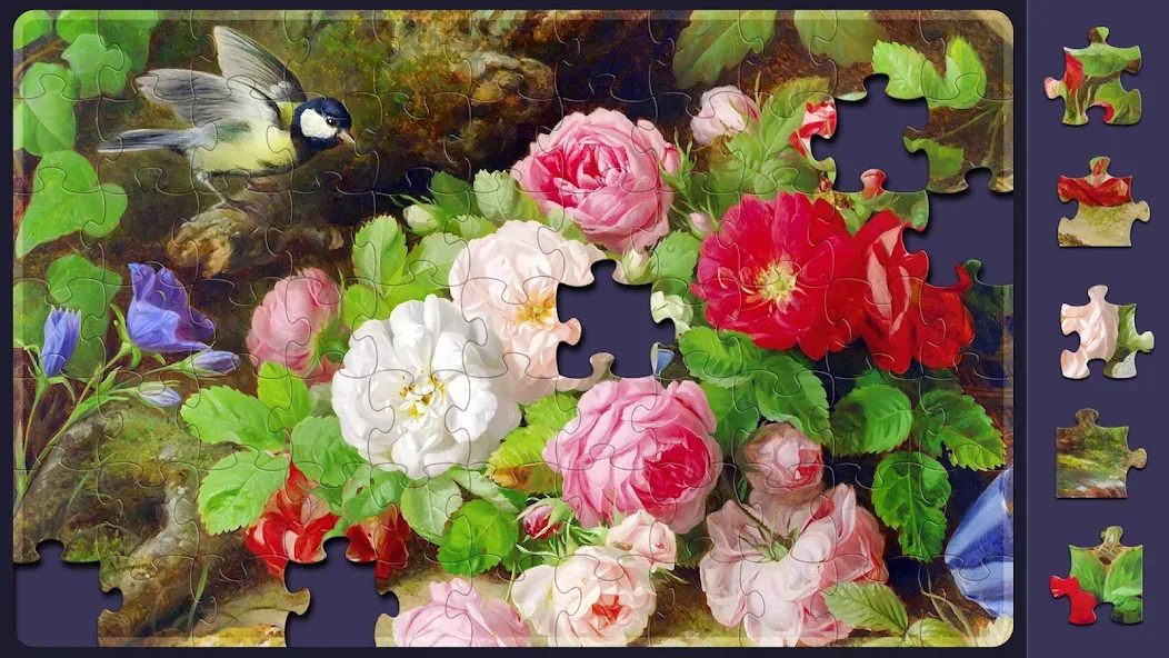 Скачать взломанную Relax Jigsaw Puzzles  [МОД Mega Pack] — стабильная версия apk на Андроид screen 4