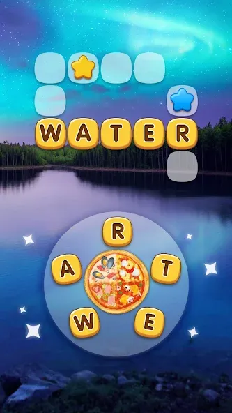 Взлом Word Pizza — Word Games  [МОД Бесконечные деньги] — полная версия apk на Андроид screen 4