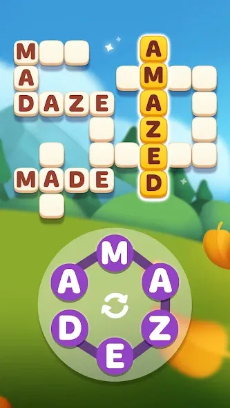 Скачать взломанную Word Spells: Word Puzzle Game  [МОД Бесконечные монеты] — стабильная версия apk на Андроид screen 2