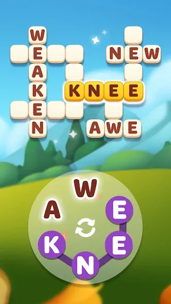 Скачать взломанную Word Spells: Word Puzzle Game  [МОД Бесконечные монеты] — стабильная версия apk на Андроид screen 4