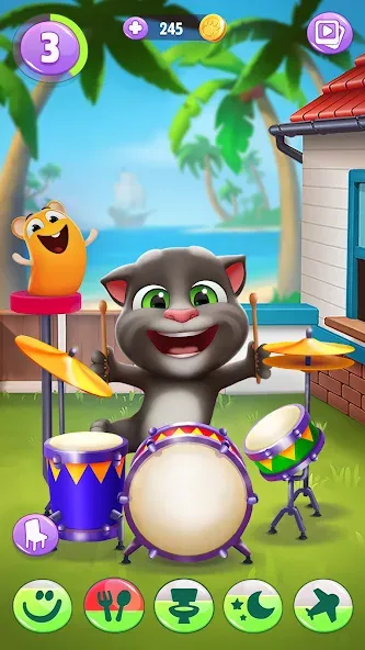 Взлом My Talking Tom 2  [МОД Меню] — последняя версия apk на Андроид screen 1