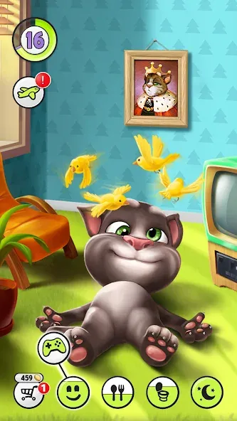 Взломанная My Talking Tom  [МОД Бесконечные деньги] — последняя версия apk на Андроид screen 1