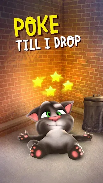 Взломанная Talking Tom Cat  [МОД Бесконечные монеты] — полная версия apk на Андроид screen 2