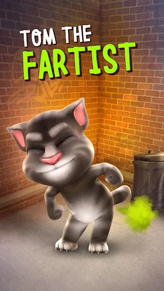 Взломанная Talking Tom Cat  [МОД Бесконечные монеты] — полная версия apk на Андроид screen 3