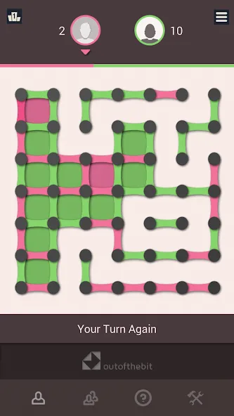 Скачать взломанную Dots and Boxes — Classic Strat (Дотс энд Бокс)  [МОД Mega Pack] — последняя версия apk на Андроид screen 3