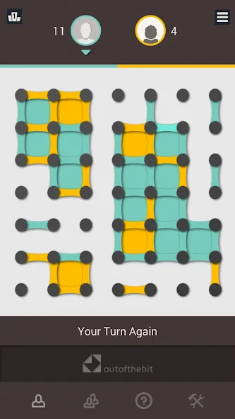 Скачать взломанную Dots and Boxes — Classic Strat (Дотс энд Бокс)  [МОД Mega Pack] — последняя версия apk на Андроид screen 5