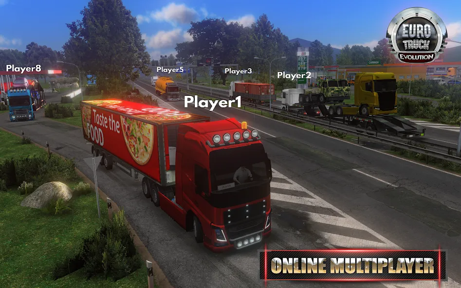 Скачать взломанную European Truck Simulator (Юро Трак Драйвер)  [МОД Unlocked] — последняя версия apk на Андроид screen 3