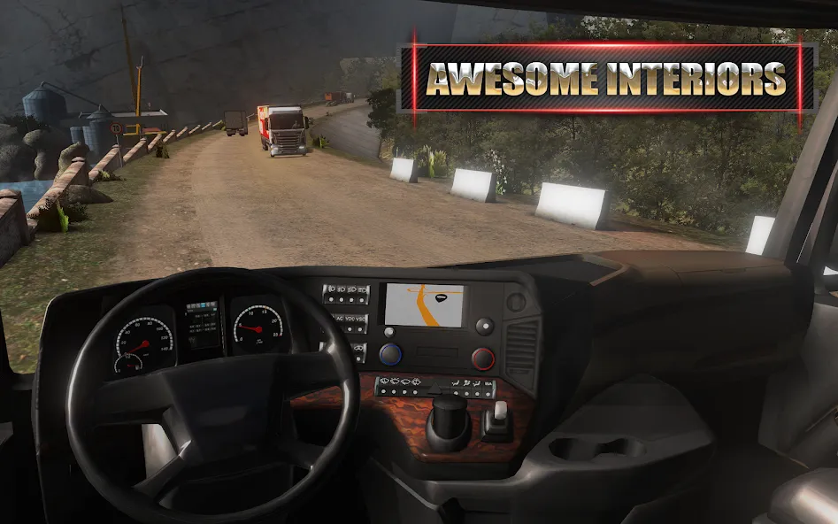 Скачать взломанную European Truck Simulator (Юро Трак Драйвер)  [МОД Unlocked] — последняя версия apk на Андроид screen 4