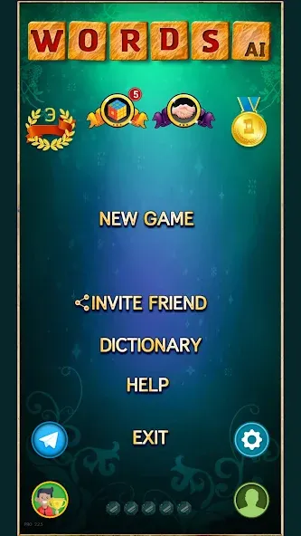 Взлом Word Game: Friends Offline  [МОД Бесконечные монеты] — полная версия apk на Андроид screen 3