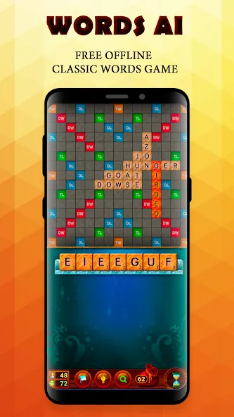 Скачать взлом Words AI Friends Classic  [МОД Меню] — полная версия apk на Андроид screen 1