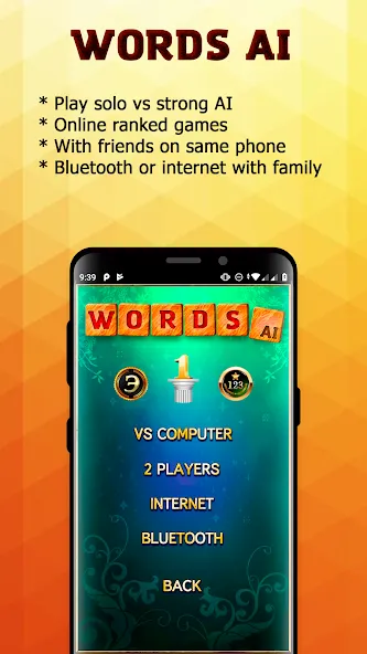 Скачать взлом Words AI Friends Classic  [МОД Меню] — полная версия apk на Андроид screen 2