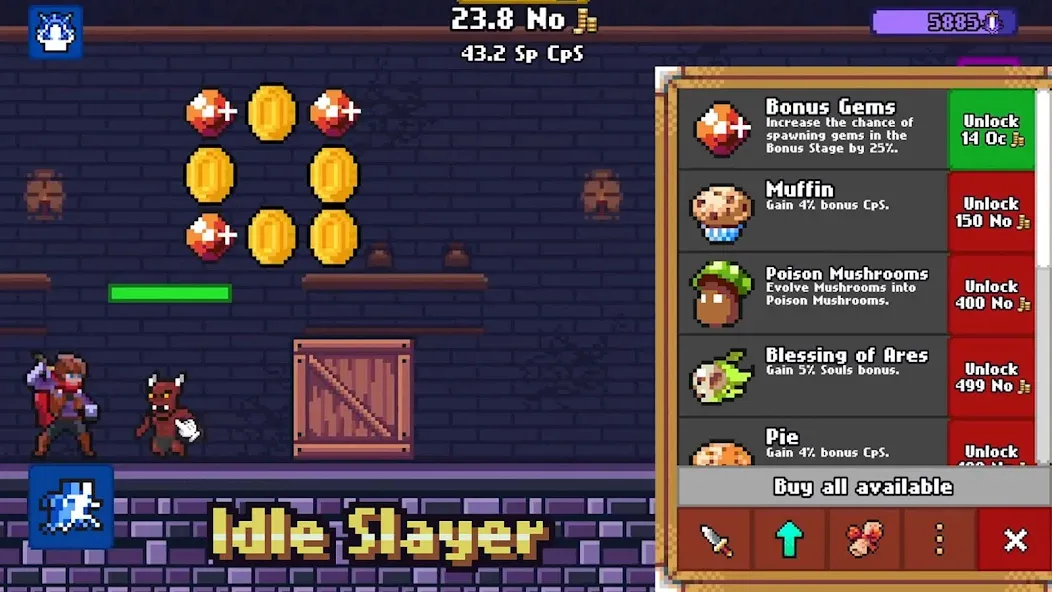 Взлом Idle Slayer (Айдл Слэер)  [МОД Unlimited Money] — последняя версия apk на Андроид screen 4