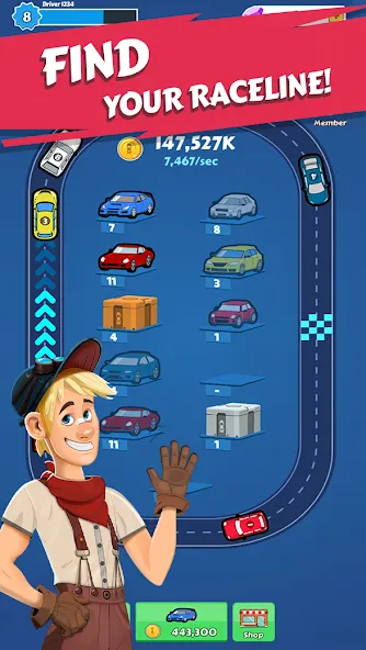 Скачать взлом Merge Car — Idle Merge Cars (Мердж Кар)  [МОД Unlimited Money] — полная версия apk на Андроид screen 4