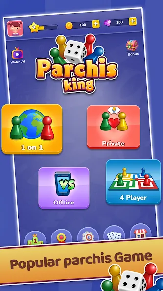 Взлом Parchís  [МОД Mega Pack] — полная версия apk на Андроид screen 1