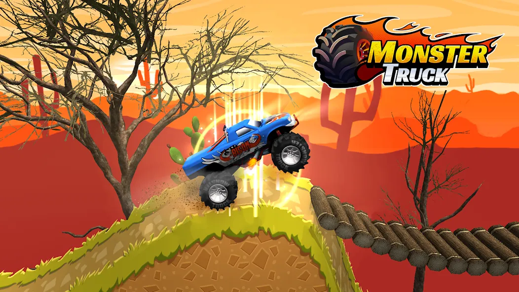 Скачать взлом Monster truck: Extreme racing  [МОД Бесконечные деньги] — стабильная версия apk на Андроид screen 1