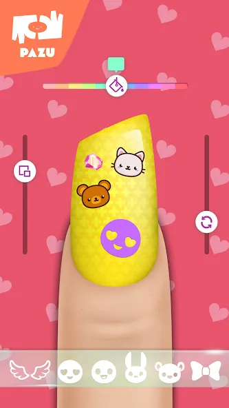 Скачать взломанную Girls Nail Salon — Kids Games  [МОД Много монет] — полная версия apk на Андроид screen 4