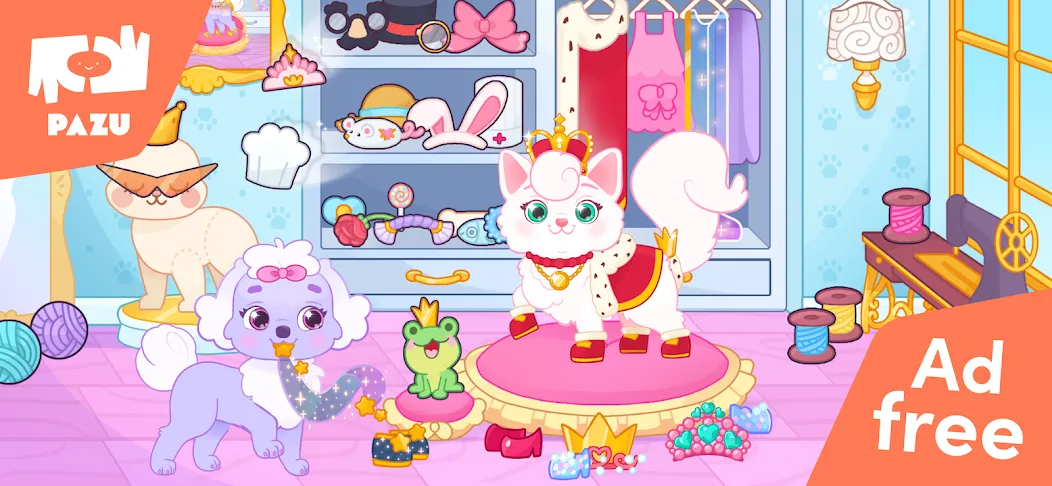 Скачать взлом Princess Palace Pets World  [МОД Меню] — полная версия apk на Андроид screen 1