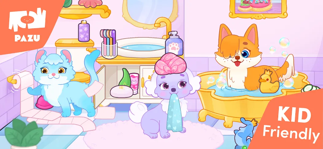 Скачать взлом Princess Palace Pets World  [МОД Меню] — полная версия apk на Андроид screen 2