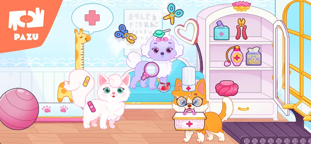 Скачать взлом Princess Palace Pets World  [МОД Меню] — полная версия apk на Андроид screen 3