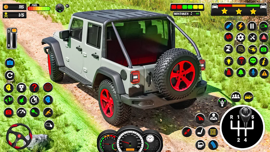 Скачать взлом Offroad 4×4 Jeep Driving Game  [МОД Unlimited Money] — последняя версия apk на Андроид screen 2