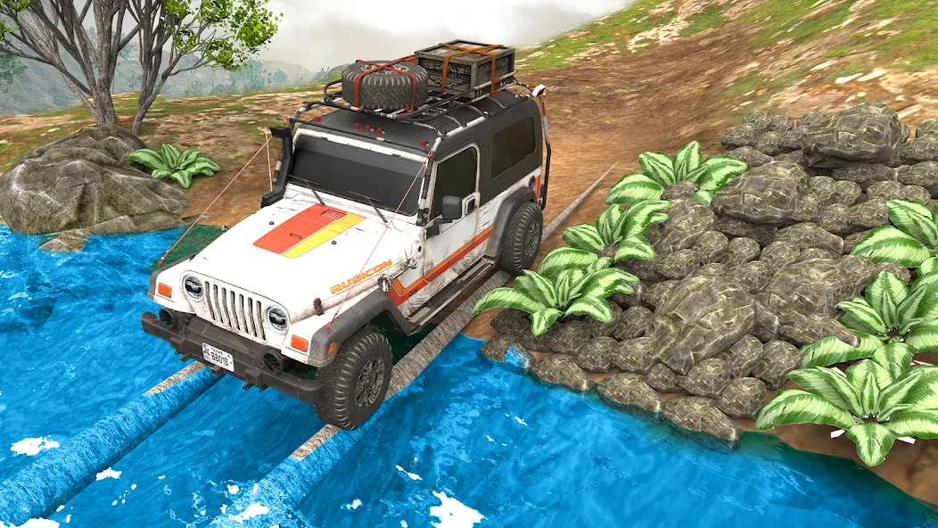 Скачать взлом Offroad 4×4 Jeep Driving Game  [МОД Unlimited Money] — последняя версия apk на Андроид screen 5