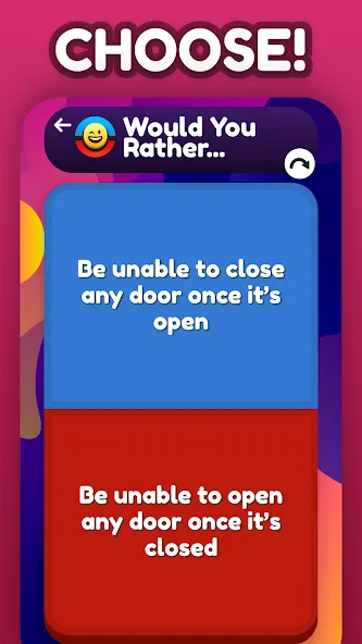 Взлом Would You Rather ?  [МОД Меню] — последняя версия apk на Андроид screen 1