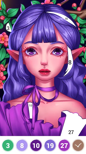 Взлом Art Coloring — Color by Number  [МОД Все открыто] — стабильная версия apk на Андроид screen 1