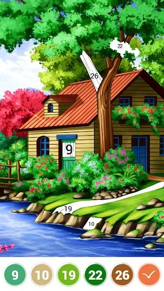 Взлом Art Coloring — Color by Number  [МОД Все открыто] — стабильная версия apk на Андроид screen 3