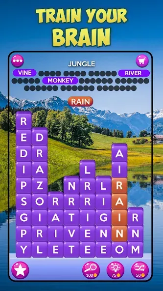 Взломанная Word Stacks (Уорд Стэкс)  [МОД Menu] — полная версия apk на Андроид screen 3